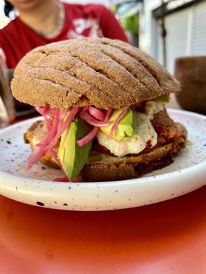 Bomba Veracruzana  at Vegamo Deli in Mexico City