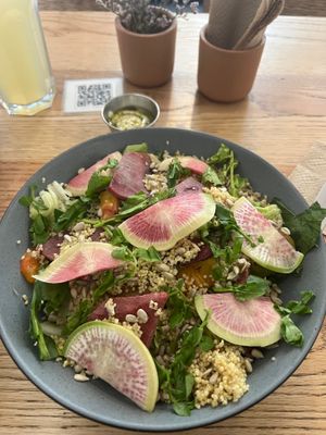 Oaxaca salad at Vegamo Deli in Mexico City