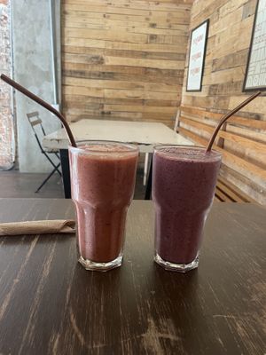 Smoothies   at Vegamo Deli in Mexico City