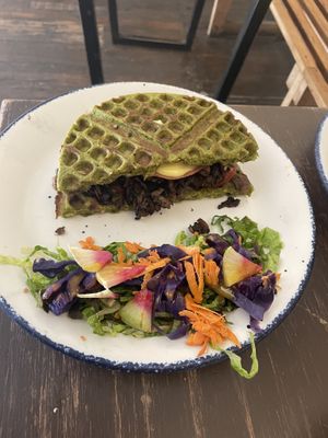 Chewbacca sandwich   at Vegamo Deli in Mexico City