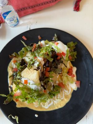 BBQ Burrito Mess at Vegamo Deli in Mexico City