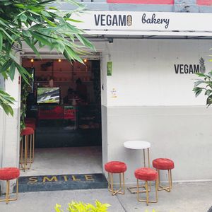 Store Front at Vegamo Deli in Mexico City
