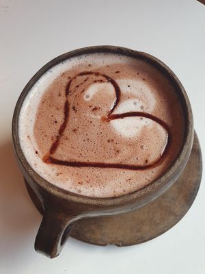 Cocoa at Vegamo Deli in Mexico City