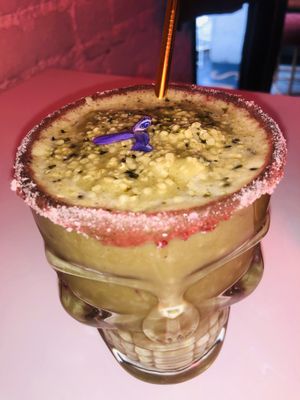 Frappe de matcha  at Vegamo Deli in Mexico City