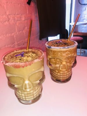 Frappes  at Vegamo Deli in Mexico City