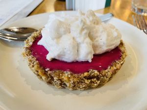 Key lime pie was so good!  at True Food Kitchen in Nashville