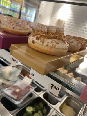 Donut vegan au spéculoos  #Veganuary at Panos in Mons