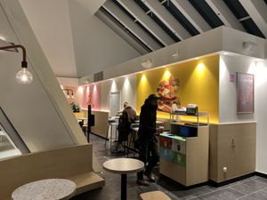 Intérieur  #Veganuary at Panos in Mons