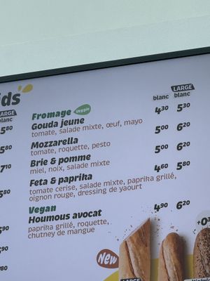 Sandwichs   at Panos in Mons