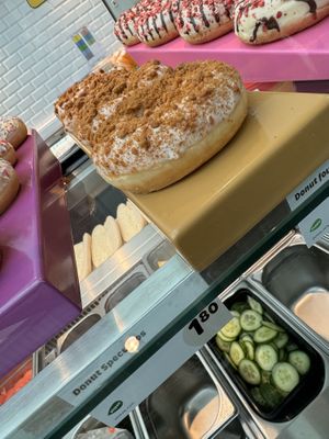 Donut spéculoos   at Panos in Mons