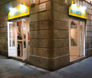 Outside shop at Monchito in Barcelona