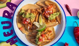 Heura chicken free at Monchito in Barcelona