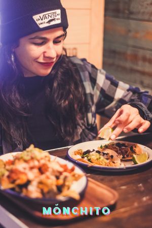 Taquería 100% vegan Barcelona at Monchito in Barcelona