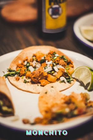 Taquería 100% vegan Barcelona at Monchito in Barcelona