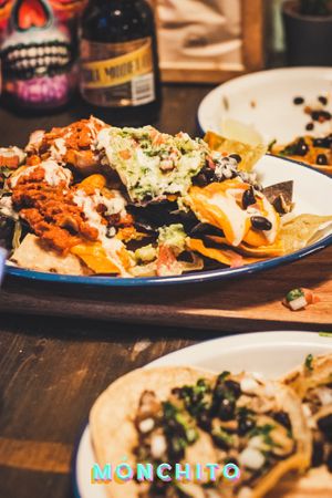 Taquería 100% vegan Barcelona at Monchito in Barcelona