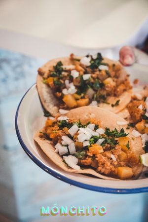 Taquería 100% vegan Barcelona at Monchito in Barcelona