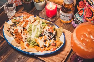 Taquería 100% vegan Barcelona at Monchito in Barcelona