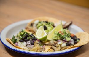 Chicharron pig friendly  at Monchito in Barcelona