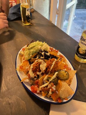 Nachos at Monchito in Barcelona