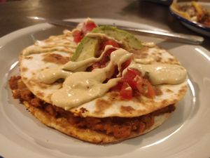 Quesadilla at Monchito in Barcelona