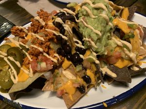 nachos at Monchito in Barcelona