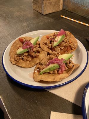 carne tacos   at Monchito in Barcelona