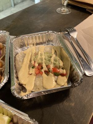 Frijoles quesadilla   at Monchito in Barcelona