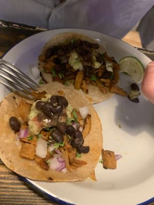 Beef friendly tacos  at Monchito in Barcelona