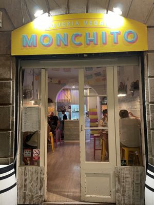 Entrance  at Monchito in Barcelona