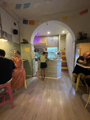 Inside  at Monchito in Barcelona