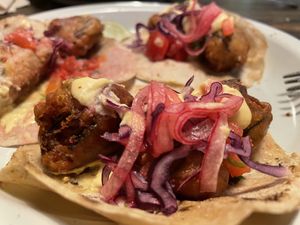 Tacos  at Monchito in Barcelona