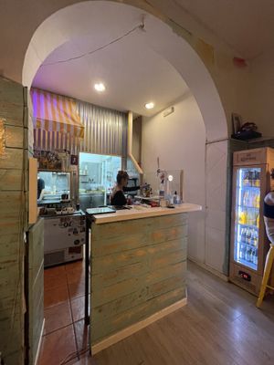 Inside  at Monchito in Barcelona