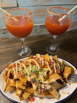 Nachos  at Monchito in Barcelona