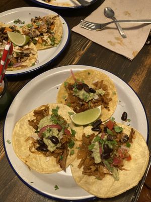 Pulled tacos  at Monchito in Barcelona