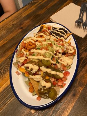 Nachos  at Monchito in Barcelona