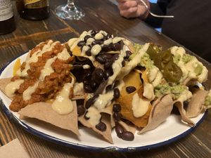 Nachos  at Monchito in Barcelona
