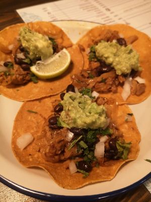 Heura tacos at Monchito in Barcelona