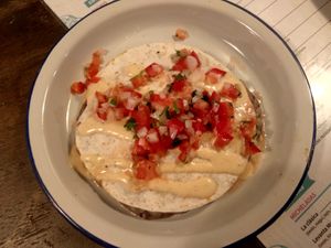 Quesadilla! at Monchito in Barcelona