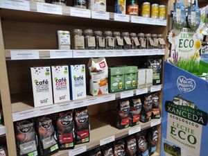 Cafe at Bioba in Salamanca