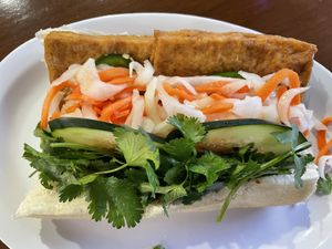 Tofu at Bon Mi in Eugene