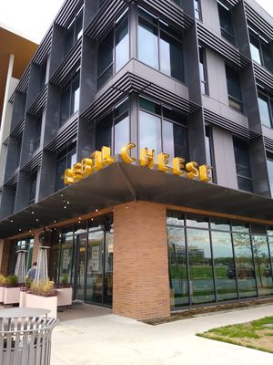 Building at Rebel Cheese in Austin