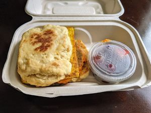 Meatless Miracle. at Rebel Cheese in Austin