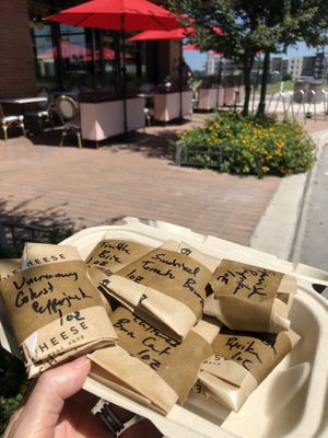 1 oz tastings! at Rebel Cheese in Austin