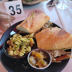 The steak sandwich is a must try!!!!!! at Rebel Cheese in Austin