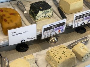 Cheese selections at Rebel Cheese in Austin