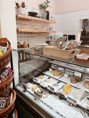 Vegan cheese selection  at Rebel Cheese in Austin