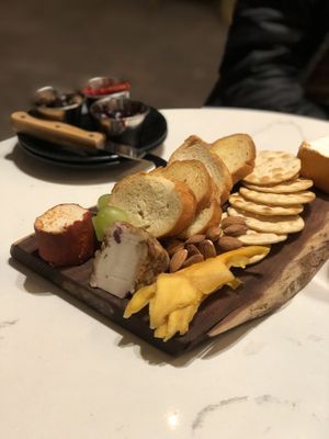 Cheese plate is awesome at Rebel Cheese in Austin