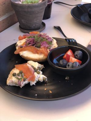 Great brunch options   at Rebel Cheese in Austin