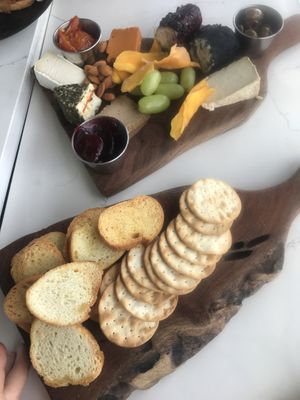 Cheese board  at Rebel Cheese in Austin