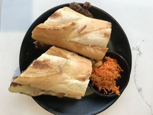 French dip 🥰  at Rebel Cheese in Austin